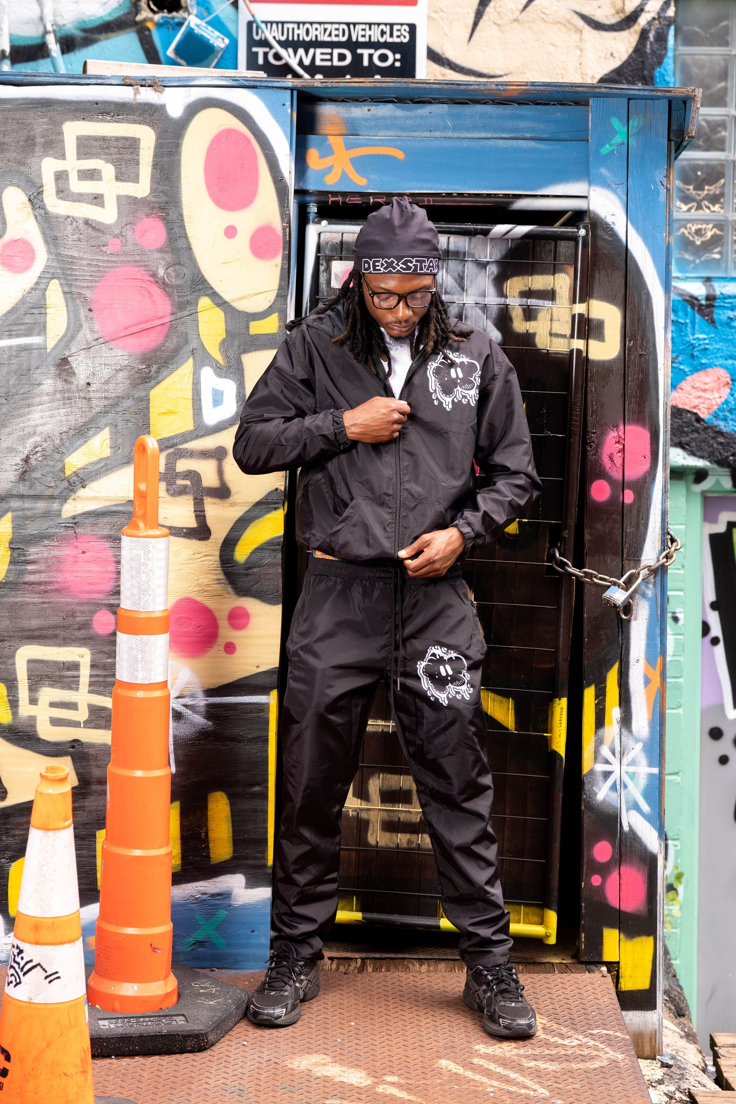 "Off Earth" Black/White Dexstar Breaker Suit