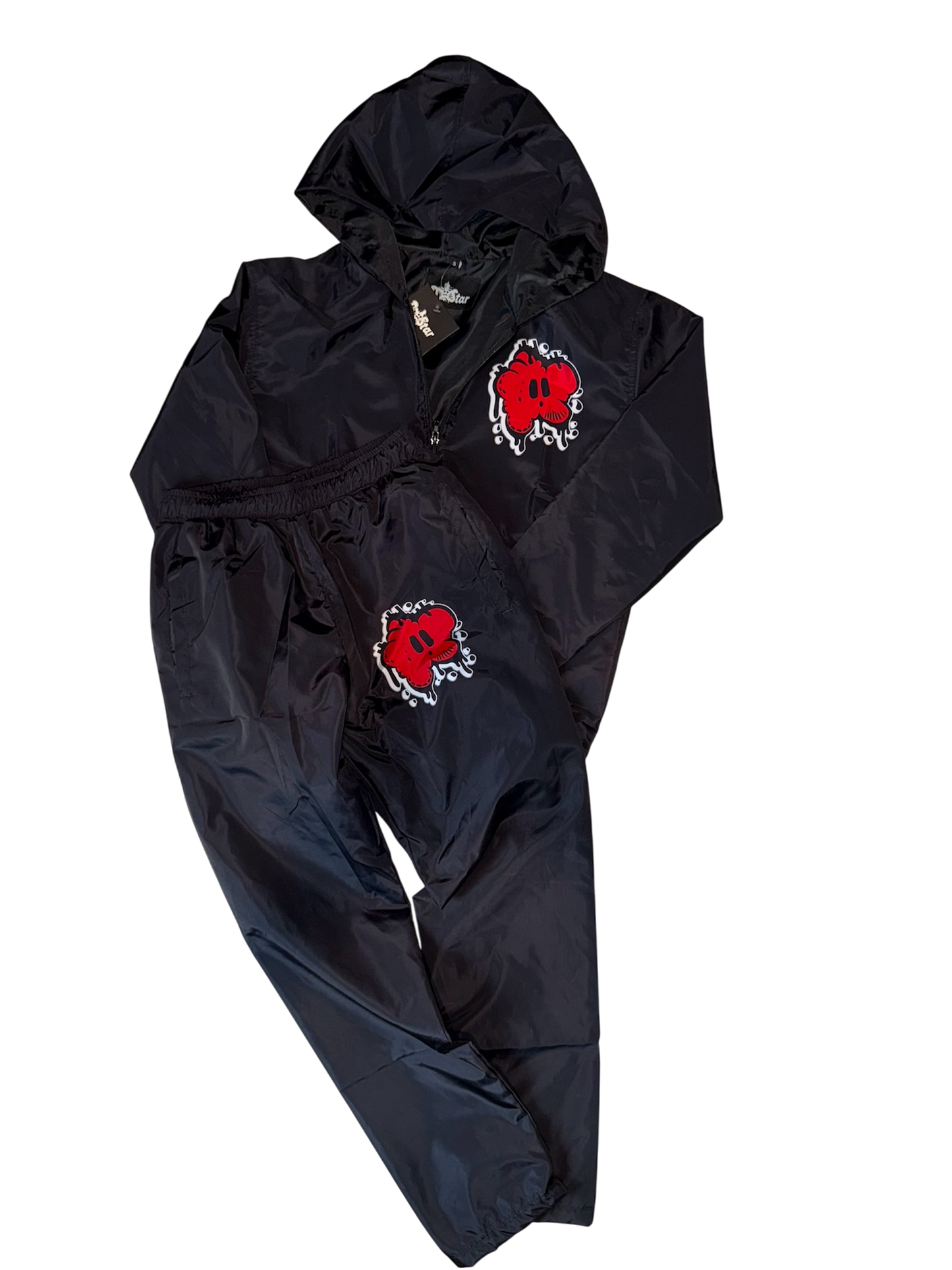 "Off Earth" Black/Red Dexstar Breaker Suit